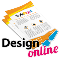 A6 flyer / løsblad - Design online