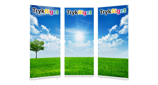 Roll-up standard 85x200 billig tryk print pris upload TrykRiget