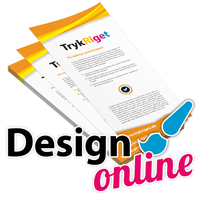 M65 flyer / løsblad - Design online